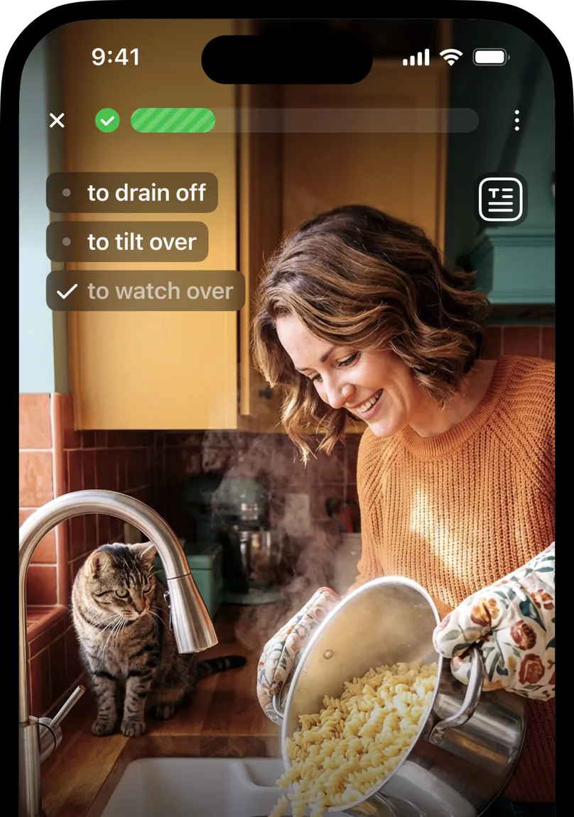 Image of an iPhone displaying the Glite app