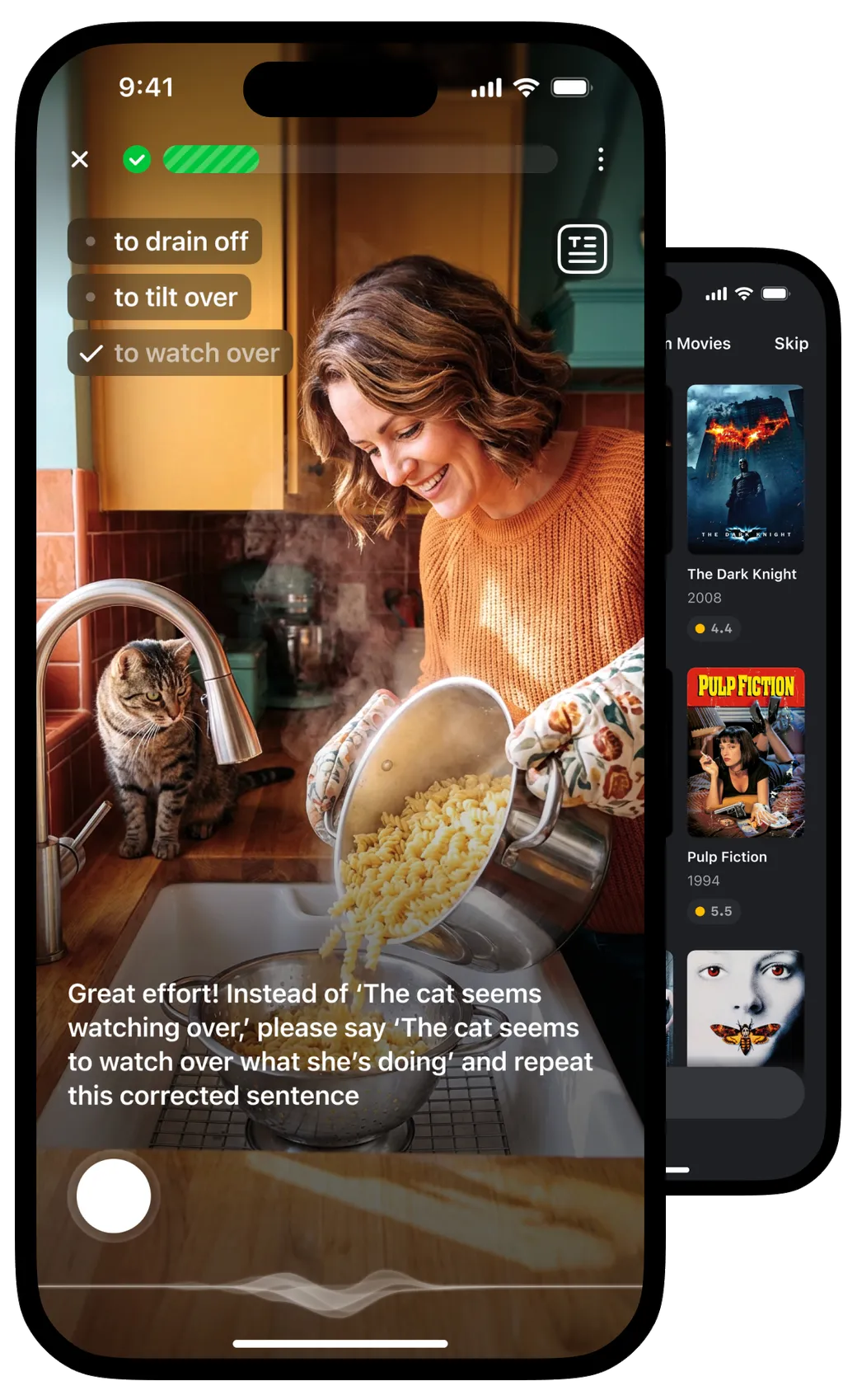 Image of an iPhone displaying the Glite app