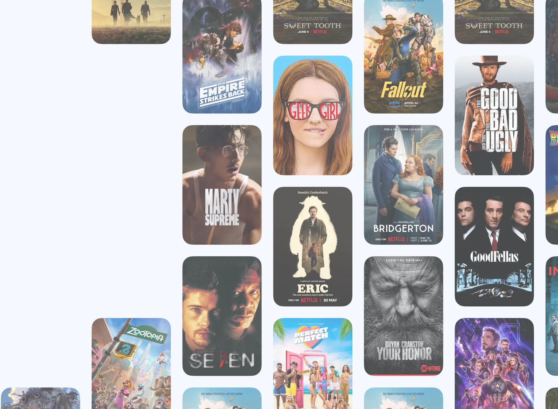 A collage of screenshots of the Glite app