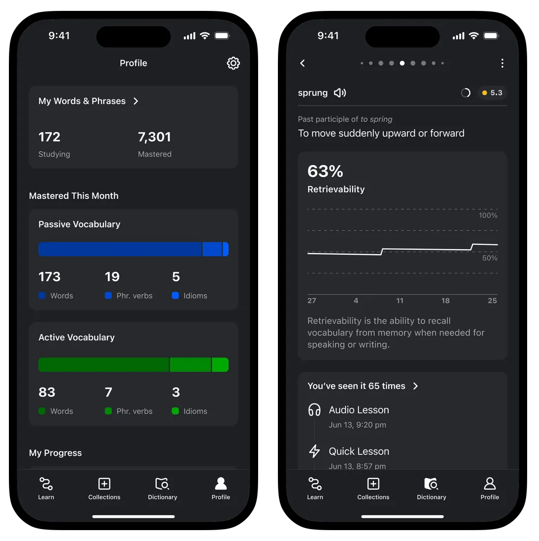 Image of an iPhone displaying the Glite app